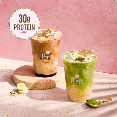 Creamy, Dreamy Protein Banana Lattes